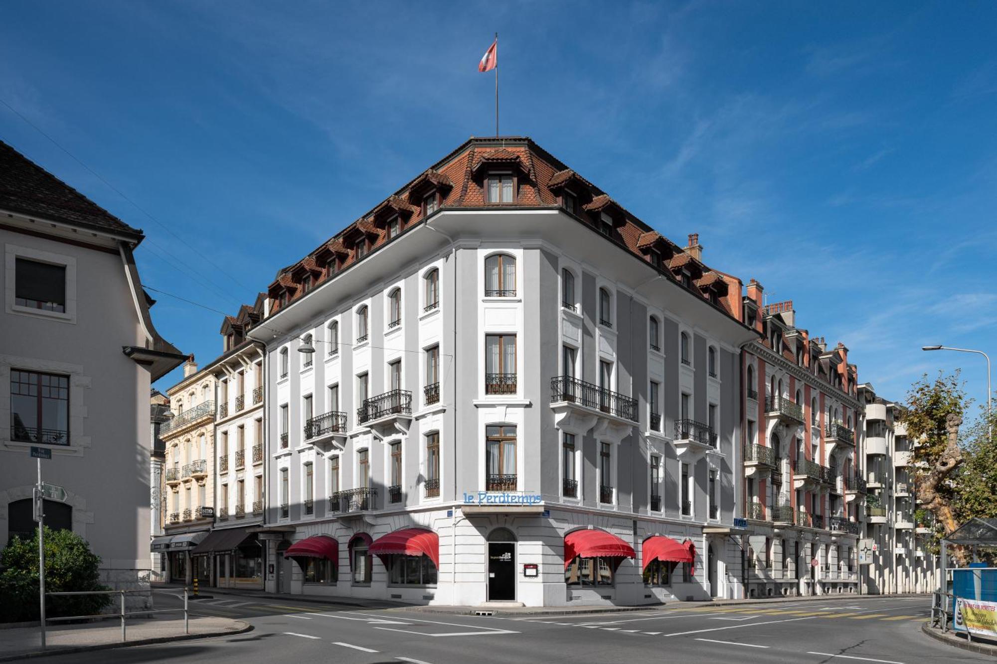 Hotel Des Alpes Nyon Eksteriør billede